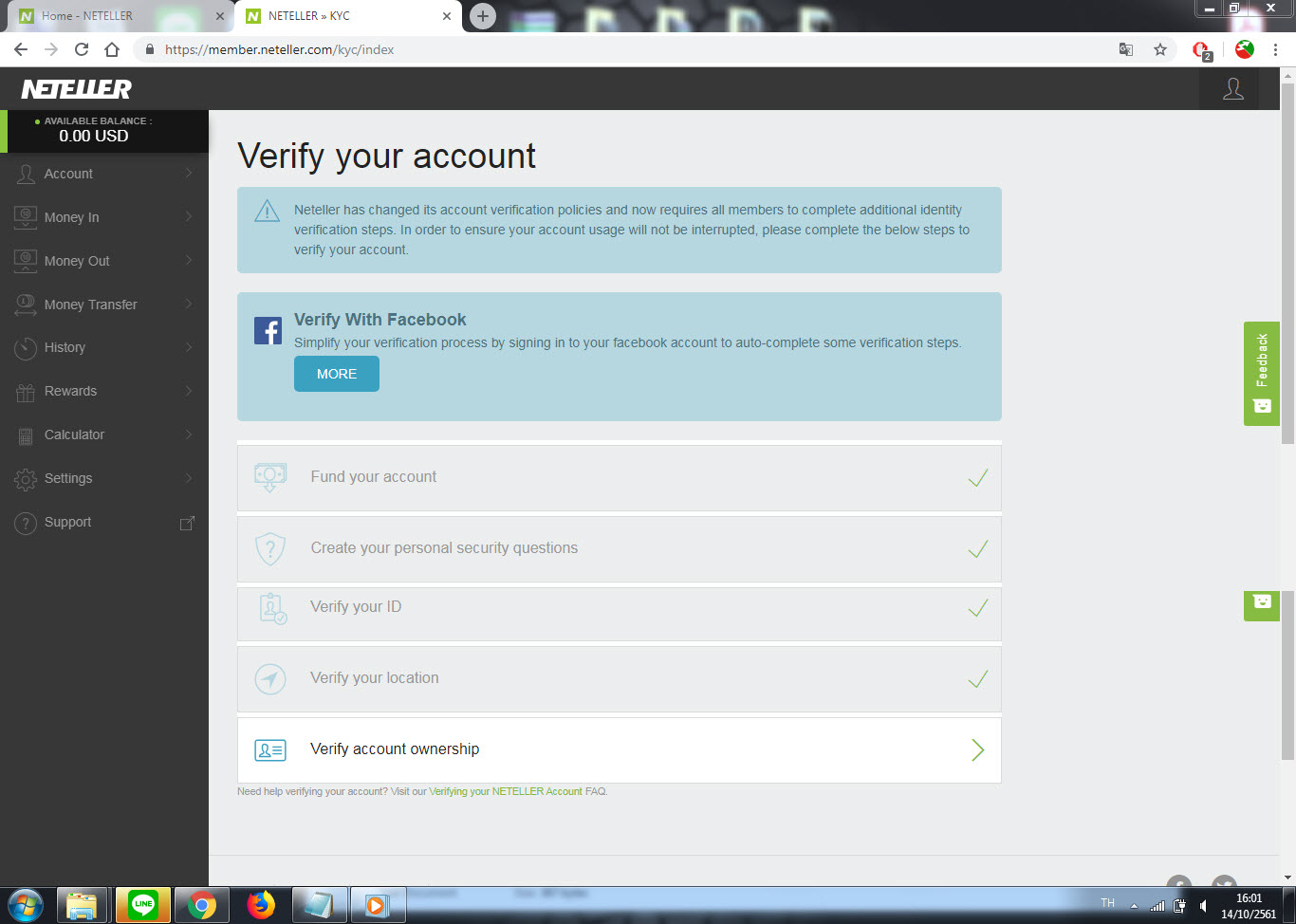 Verify Your Account Verify Your Account
